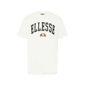 ELLESSE Tričko 'Columbia'  oranžová / červená / černá / offwhite