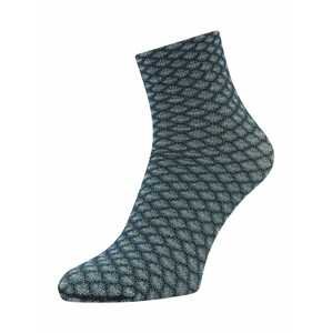 FALKE Ponožky 'Gleaming Hive'  marine modrá / smaragdová / černá