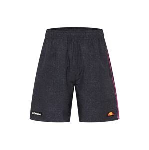 ELLESSE Sportovní kalhoty  oranžová / pink / černý melír / bílá