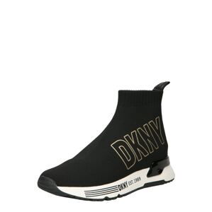 DKNY Slip on boty 'Nona'  žlutá / černá