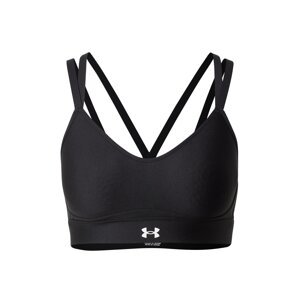 UNDER ARMOUR Sportovní podprsenka 'Infinity'  černá / bílá