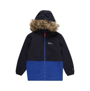 JACK WOLFSKIN Outdoorová bunda 'Bandai'  modrá / noční modrá / šedá