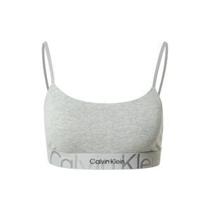 Calvin Klein Underwear Podprsenka  šedý melír / černá