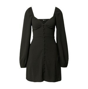 Gina Tricot Košilové šaty 'Malla'  černá