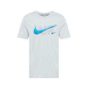 Nike Sportswear Tričko  modrá / šedá