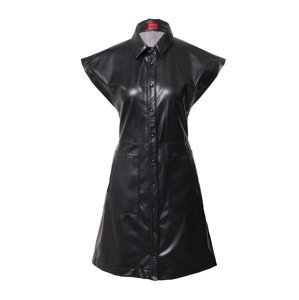 HUGO Košilové šaty 'Kestia-1'  černá