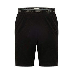 JACK & JONES Kalhoty 'CAXEL'  šedá / černá
