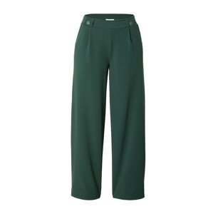 VILA Kalhoty se sklady v pase 'LOANE'  zelená