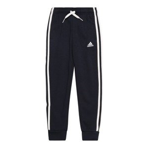 ADIDAS SPORTSWEAR Sportovní kalhoty  černá / bílá