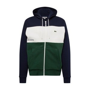 LACOSTE Mikina  marine modrá / zelená / červená / bílá