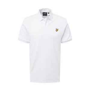 Lyle & Scott Tričko  žlutá / bílá