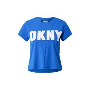 DKNY Tričko  modrá / bílá