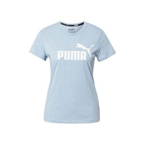 PUMA Funkční tričko  světlemodrá / bílá