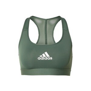 ADIDAS SPORTSWEAR Sportovní podprsenka  khaki / bílá