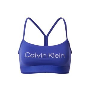 Calvin Klein Sport Sportovní podprsenka  modrá / bílá