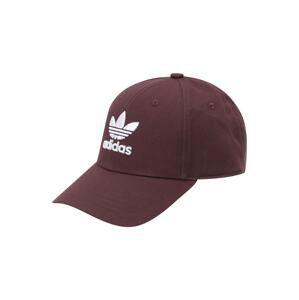 ADIDAS ORIGINALS Kšiltovka  burgundská červeň / offwhite