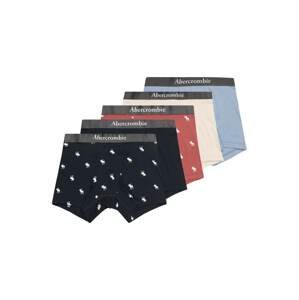 Abercrombie & Fitch Spodní prádlo  béžová / noční modrá / světlemodrá / rezavě červená / černá