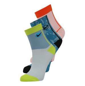 NIKE Sportovní ponožky  modrá / světlemodrá / růžová / korálová / černá