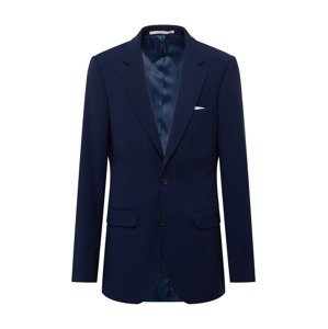 BURTON MENSWEAR LONDON Společenské sako 'Super Skinny Blue Texture Jacket'  námořnická modř