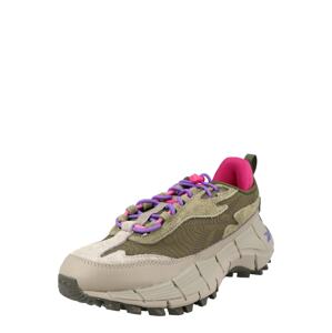 Reebok Classics Tenisky 'Zig Kinetica'  khaki / olivová / pink / fialová