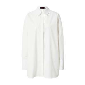 Misspap Košilové šaty 'Poplin Ruched Open Back Shirt Dress'  bílá