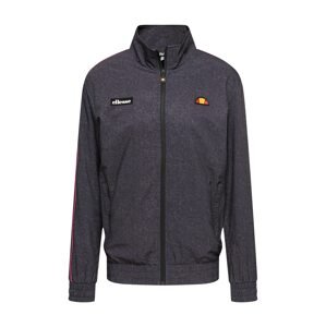 ELLESSE Sportovní mikina  pink / červená / černá džínovina / bílá