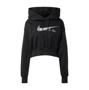 Nike Sportswear Mikina  černá / bílá