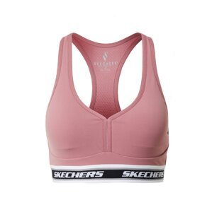 Skechers Performance Sportovní podprsenka  růžová / černá / bílá