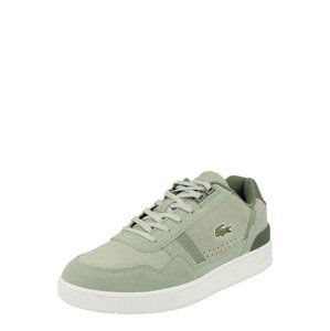 LACOSTE Tenisky  khaki / tmavě zelená / bílá