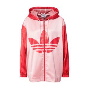 ADIDAS ORIGINALS Přechodná bunda  růžová / červená