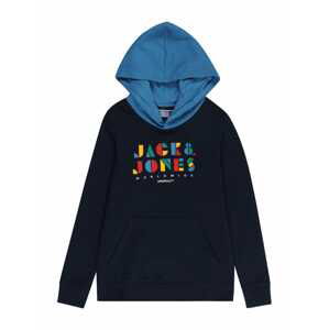 Jack & Jones Junior Mikina  námořnická modř / mix barev