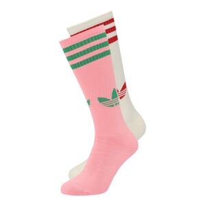 ADIDAS ORIGINALS Sportovní ponožky  zelená / pink / červená / bílá