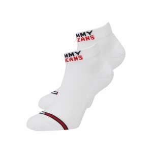 Tommy Hilfiger Underwear Ponožky  červená / černá / bílá