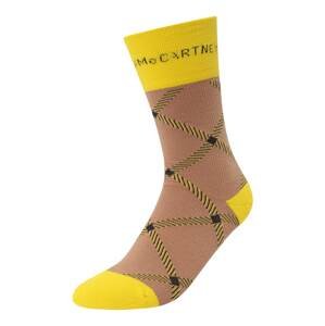 ADIDAS BY STELLA MCCARTNEY Sportovní ponožky  béžová / žlutá / černá
