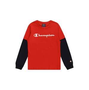 Champion Authentic Athletic Apparel Tričko  noční modrá / krvavě červená / bílá