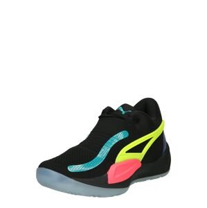 PUMA Sportovní boty 'Rise Nitro'  modrá / svítivě žlutá / lososová / černá