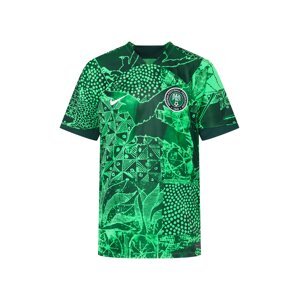 NIKE Funkční tričko 'Nigeria'  smaragdová / jablko