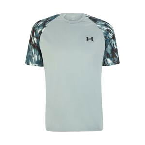 UNDER ARMOUR Funkční tričko  šedá / petrolejová / černá / bílá