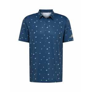 ADIDAS GOLF Funkční tričko  pastelová modrá / tmavě modrá / zlatá