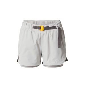 UNDER ARMOUR Sportovní kalhoty 'Terrain'  žlutá / šedá / tmavě šedá