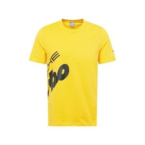 PUMA Funkční tričko  žlutá / černá