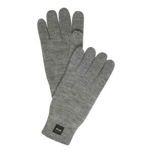 Only & Sons Prstové rukavice  šedý melír