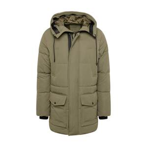 Hailys Men Zimní parka 'Chris'  khaki / černá