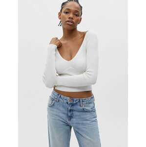 Pull&Bear Svetr  offwhite