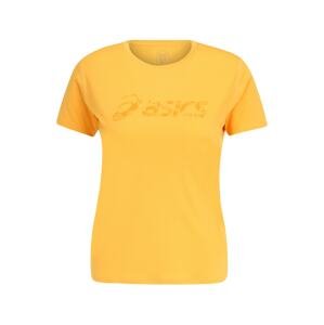 ASICS Funkční tričko  žlutá / jasně oranžová