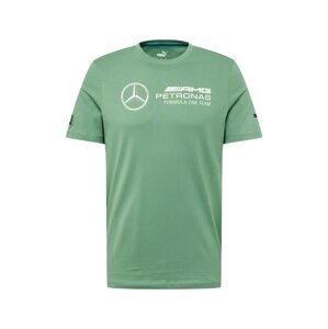 PUMA Funkční tričko 'MAPF1'  zelená / černá / bílá