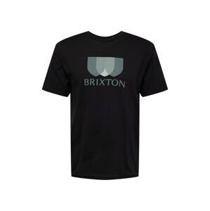 Brixton Tričko 'ALTON'  chladná modrá / pastelová modrá / mátová / černá