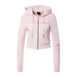 Ed Hardy Mikina  pink / růžová