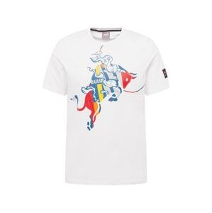 PUMA Funkční tričko 'Dynamic Bull'  světlemodrá / šedá / červená / bílá