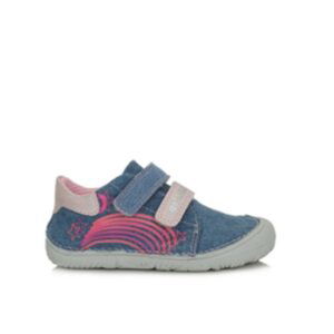 D.D.STEP C073-41805 PLÁTĚNÉ TENISKY Bermuda Blue | Dětské barefoot tenisky - 24